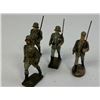 Image 2 : GERMAN NAZI PERIOD LINEOL / ELASTOLIN TOY SOLDIERS ARMY LOT OF 4
