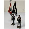 Image 2 : GERMAN NAZI SS STANDART FLAG BEARERS  LOT OF 2