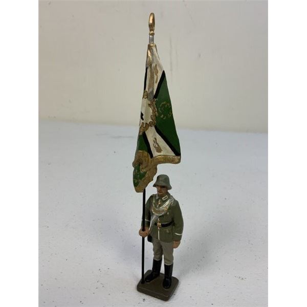 GERMAN NAZI ARMY STANDART FLAG BEARER