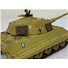 Image 10 : WWII GERMAN TANK KING TIGER IN TROPICAL CAMMO METAL MODEL CUSTOM DETAILED