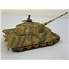 Image 3 : WWII GERMAN TANK KING TIGER IN LATE WAR CAMMO PAINT METAL MODEL CUSTOM DETAILED