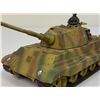 Image 7 : WWII GERMAN TANK KING TIGER IN LATE WAR CAMMO PAINT METAL MODEL CUSTOM DETAILED