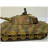 Image 9 : WWII GERMAN TANK KING TIGER IN LATE WAR CAMMO PAINT METAL MODEL CUSTOM DETAILED