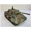 Image 2 : WWII GERMAN JAGTIGER TANK DESTROYER IN LATE WAR CAMMO PAINT METAL 1:32 MODEL DETAILED