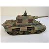 Image 3 : WWII GERMAN JAGTIGER TANK DESTROYER IN LATE WAR CAMMO PAINT METAL 1:32 MODEL DETAILED