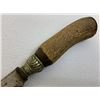 Image 2 : ANTIQUE BRITISH VICTORIAN HUNTING KNIFE WITH STAG GRIP