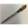 Image 3 : ANTIQUE BRITISH VICTORIAN HUNTING KNIFE WITH STAG GRIP