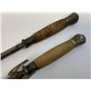Image 2 : ANTIQUE BRITISH VICTORIAN ICE PICK AND FORK SET