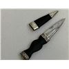 Image 12 : VINTAGE SCOTTISH SILVER SGIAN DUBH DIRK DAGGER ROBERT ALLISON EDINBURGH