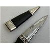 Image 13 : VINTAGE SCOTTISH SILVER SGIAN DUBH DIRK DAGGER ROBERT ALLISON EDINBURGH