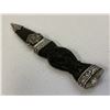 Image 6 : VINTAGE SCOTTISH SILVER SGIAN DUBH DIRK DAGGER ROBERT ALLISON EDINBURGH