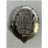 Image 1 : ANTIQUE VICTORIAN ERA STERLING SILVER SCOTTISH FAMILY CREST BADGE BROOCH