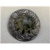 Image 1 : ANTIQUE STERLING SILVER SCOTTISH  BADGE BROOCH