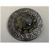 Image 2 : ANTIQUE STERLING SILVER SCOTTISH  BADGE BROOCH