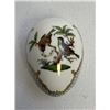 Image 1 : VINTAGE HUNGARIAN HEREND PORCELAIN  "ROTHSCHILD BIRD" 3" EGG BOX