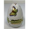 Image 1 : VINTAGE HUNGARIAN HEREND PORCELAIN  "BUTTERFLY" 4.5" EGG BOX
