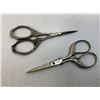 Image 2 : ANTIQUE GERMAN ART DECO PAIR OF SEWING EMBROIDERY SCISSORS
