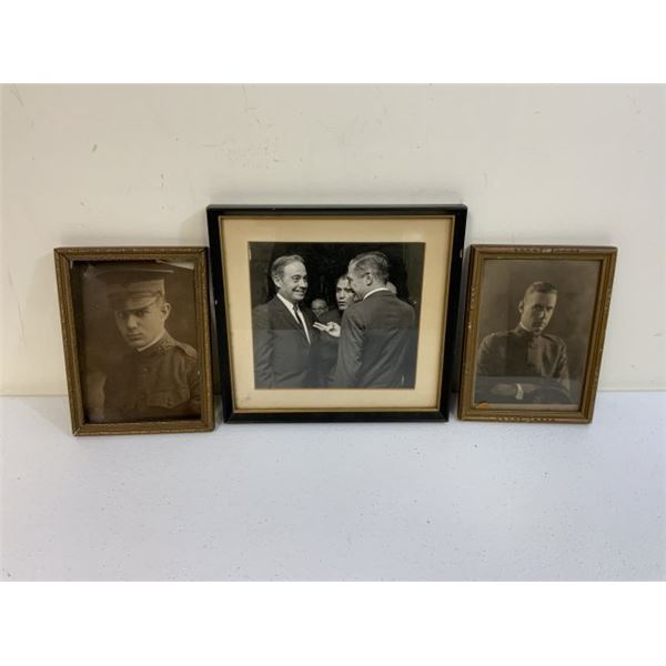 WILLIAM SCRANTON RELATED LOT OF 3 VINTAGE FRAMED PICTURES