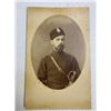 Image 2 : IMPERIAL RUSSIA ANTIQUE CABINET PHOTO PORTRAIT MILITARY MAN WITH SWORD