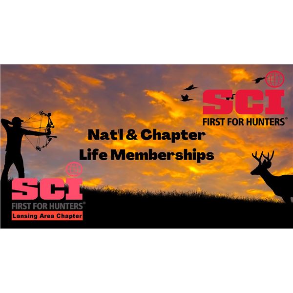 SCI National Life Membership & SCI Lansing Area Chapter Life Membership