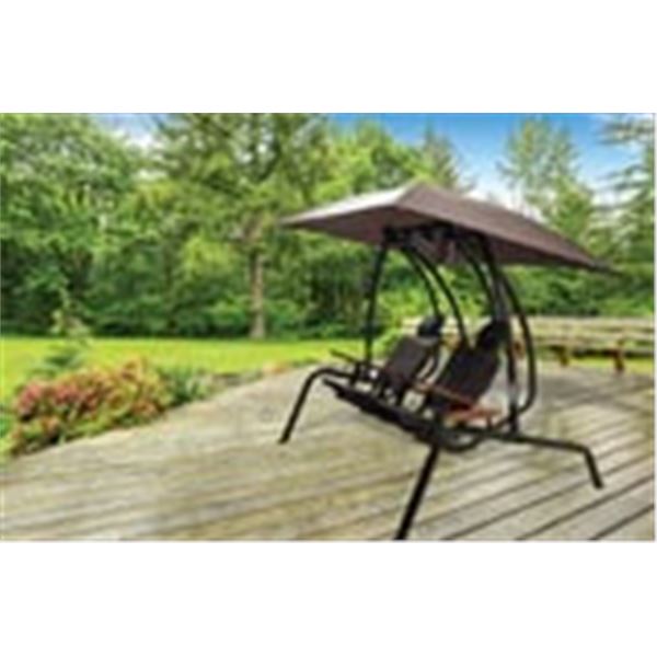 Dual Swing with Canopy