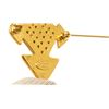 Image 5 : Chanel Gold Metal CC Cross Brooch