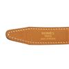 Image 8 : Hermes Black and Brown Leather Mini Constact Belt