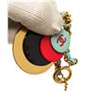 Image 4 : Chanel Green Braided Round Charm