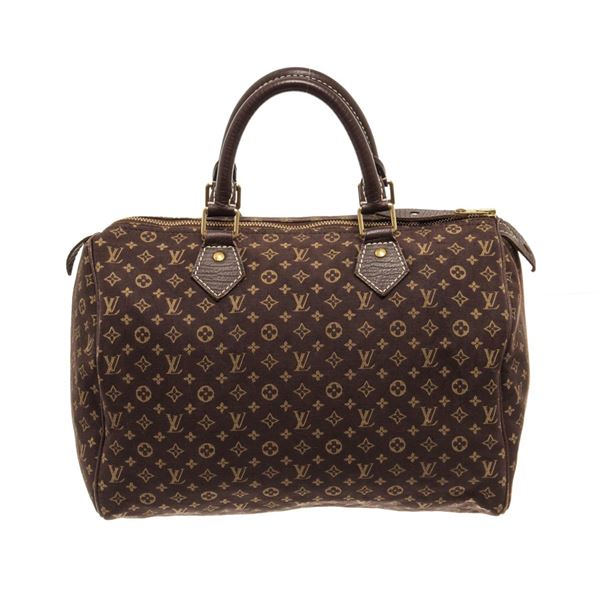 Louis Vuitton Brown Monogram Speedy 30 Handbag