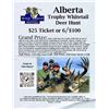 Image 1 : Alberta Trophy Whitetail Deer Hunt Raffle