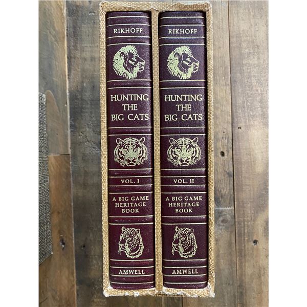 Amwell Press Limited Edition Books – Hunting The Big Cats  McEuen Family Donation