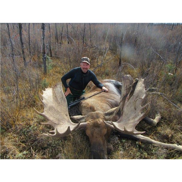 11 Day Trophy Yukon Moose Hunt with Yukon Big Game Outfitters in 2024 or 2025