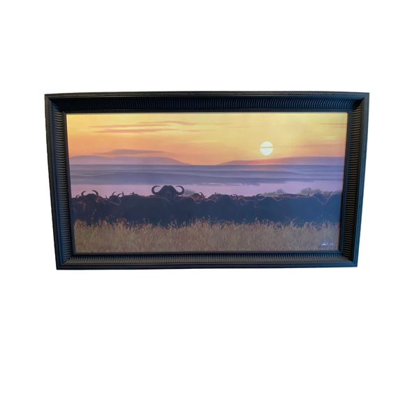 Framed Mbogo Print – Joshua Spies Fine Art