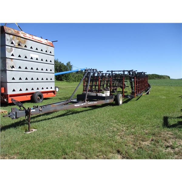 70' Pressure Harrow Flexicoil with Spare Tire + Teeth