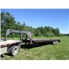 Image 12 : 1996 Bobco Trailer Tilting 30' Bale Hauler (5th Wheel Hook Up)