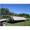 Image 1 : 1996 Bobco Trailer Tilting 30' Bale Hauler (5th Wheel Hook Up)