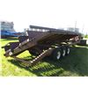 Image 3 : 1996 Bobco Trailer Tilting 30' Bale Hauler (5th Wheel Hook Up)