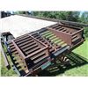 Image 9 : 1996 Bobco Trailer Tilting 30' Bale Hauler (5th Wheel Hook Up)