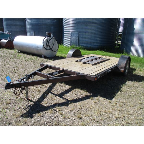 2 Wheel Trailer Tail Tech with Ramps 12'