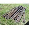 Image 2 : Mix Lot of Fence Poles 3" 20 Plus