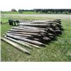 Image 1 : Mix Lot of Fence Poles 4-5" 110 Plus New + Used