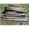 Image 3 : Mix Lot of Fence Poles 4-5" 110 Plus New + Used