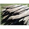 Image 6 : Mix Lot of Fence Poles 4-5" 110 Plus New + Used