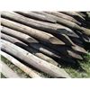 Image 7 : Mix Lot of Fence Poles 4-5" 110 Plus New + Used