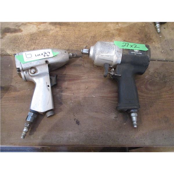 (1) 1/2" John Deere Air Tool, (1) Other Air Tool