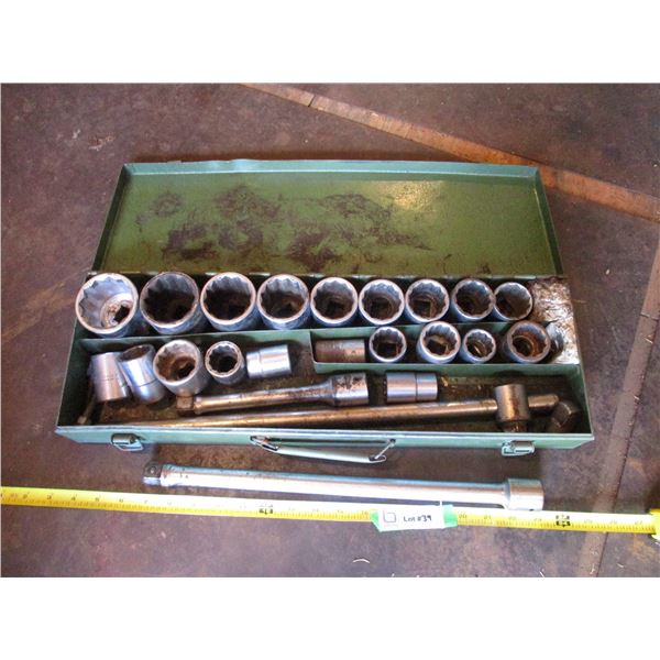 3/4 Drive Socket Set Missing Wrench