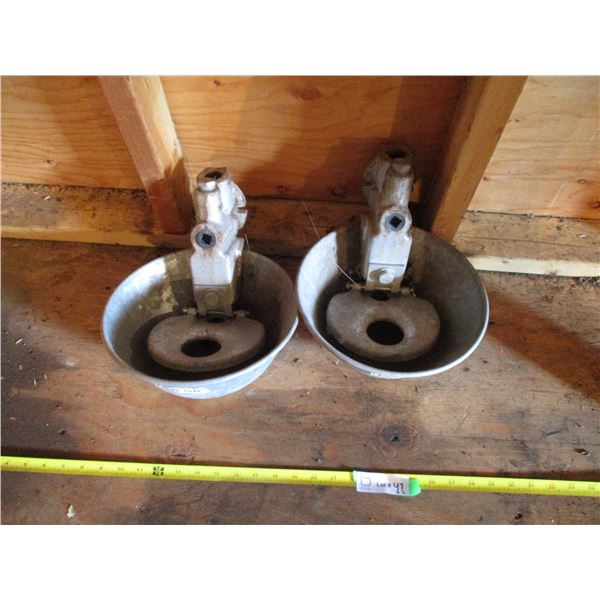 (2) Watering Bowls