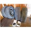 Image 1 : (4x Bid Price) Tires and Rims - 265GOR20 Ford with Nuts