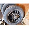 Image 2 : (4x Bid Price) Tires and Rims - 265GOR20 Ford with Nuts