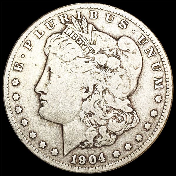 1904-S Morgan Silver Dollar NICELY CIRCULATED